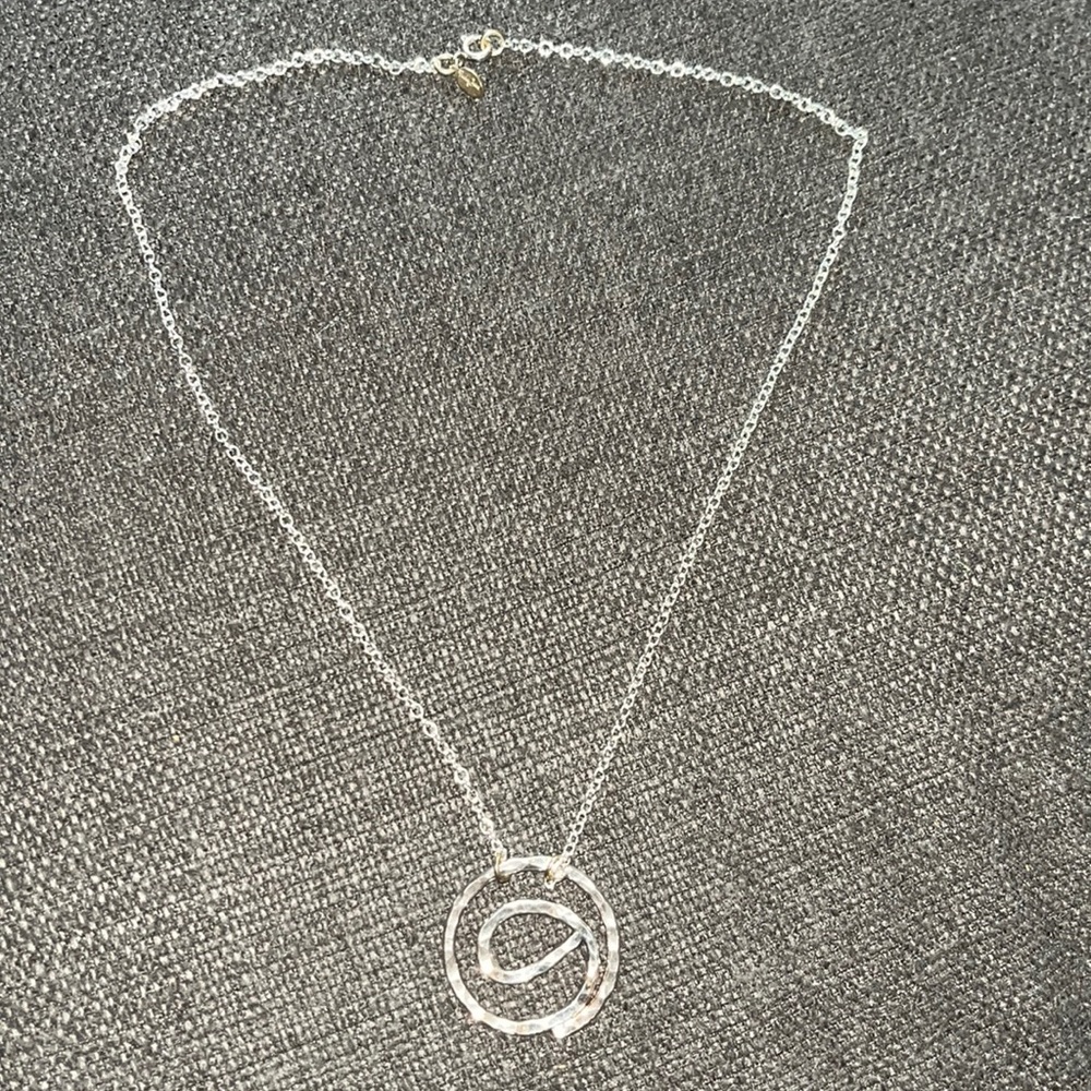 Punky Jane jewelry necklace with geometric pendant
